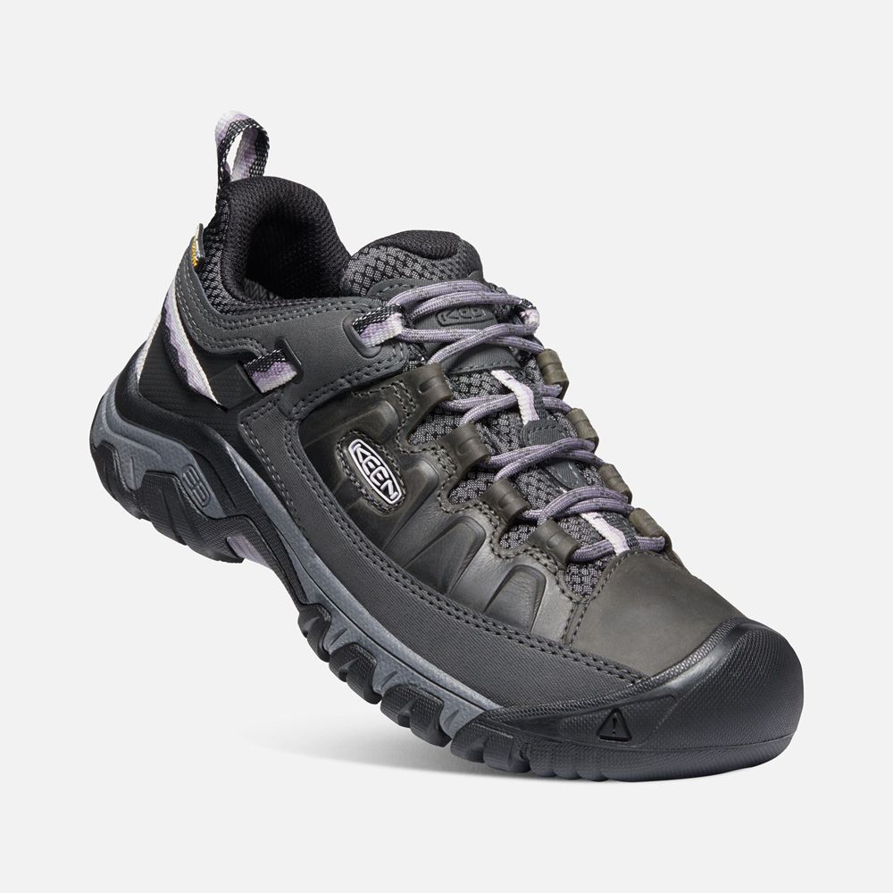 Zapatos de Seguridad Keen Mexico Negros - Mujer Targhee Iii Waterproof - FJ8139025